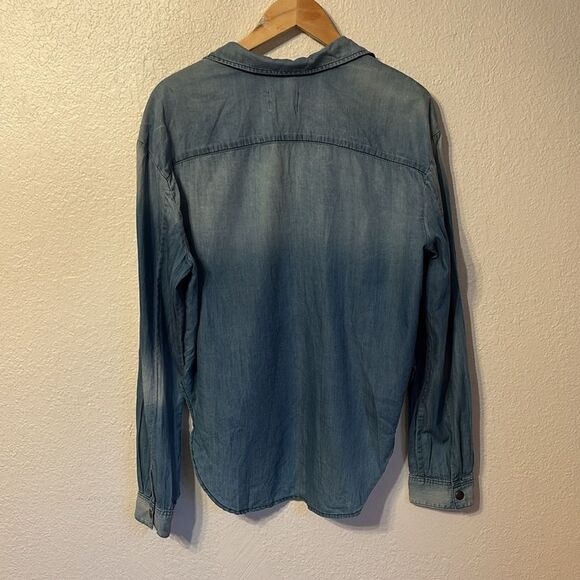 McGuire Chambray Button Down Shirt Large - Picture 7 of 7